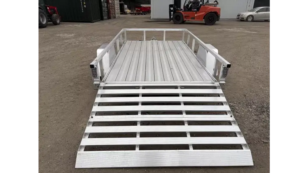 2025 Sport Haven 6x10 3K Deluxe utility trailer with ramp gate