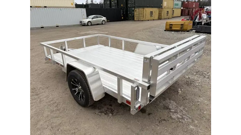 2026 Sport Haven 6x10 3K Deluxe Aluminum Utility Trailer w/Aluminum Decking & Folding Ramp - Image 10