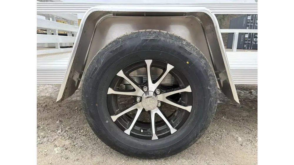 2026 Sport Haven 6x10 3K Deluxe Aluminum Utility Trailer w/Aluminum Decking & Folding Ramp - Image 6