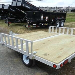 Cargo Pro 8 x 9 Aluminum (2) Place ATV Trailer – Aluminum Ramps